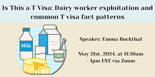 Is This a T Visa: Dairy worker exploitation and common T visa fact patterns  primärbild