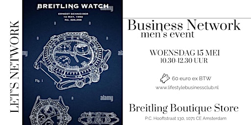 Imagem principal do evento Breitling Men's Networking Event