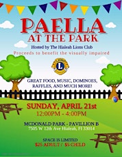 Paella at the Park