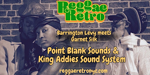 Reggae Retro - Barrington Levy meets Garnett Silk Tribute primary image