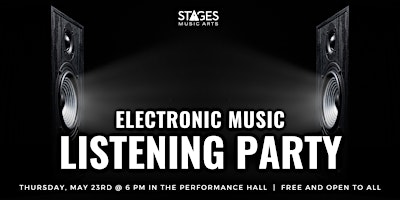 Imagem principal de Electronic Music Listening Party