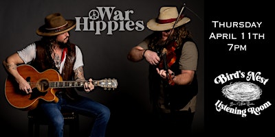 Imagem principal do evento War Hippies night 2 at Bird's Nest Listening Room - Dunn NC