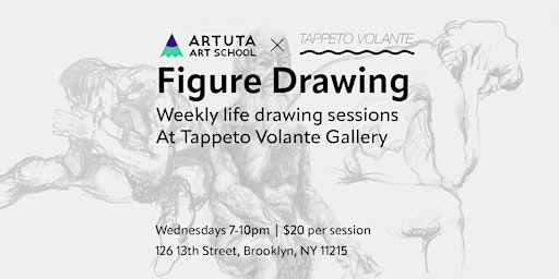Figure Drawing Session at Tappeto Volante Gallery  primärbild
