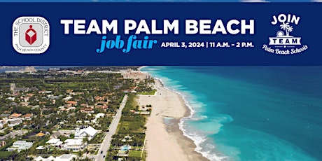 Team Palm Beach Schools Job Fair