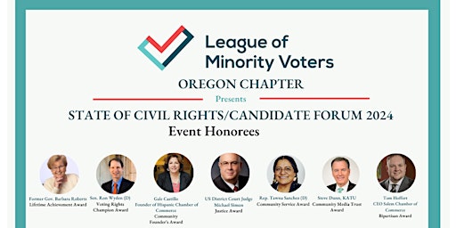 Imagen principal de League of Minority Voters State of Civil Rights/Candidate Forum