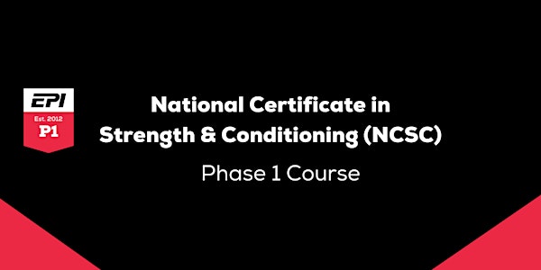 EPI Phase 1 Strength & Conditioning Course | Dublin