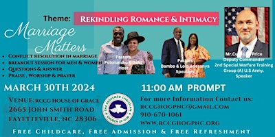 Marriage  Matters Seminar primary image