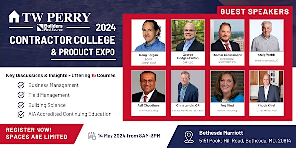 TW Perry Contractor College & Product Expo