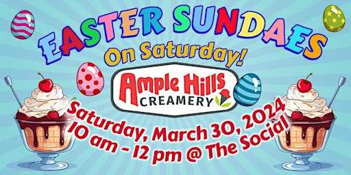 Image principale de Ample Hills presents: Easter Sundaes (On Saturday!)
