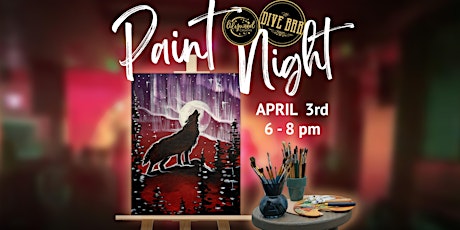 Paint Night At The Dive Bar