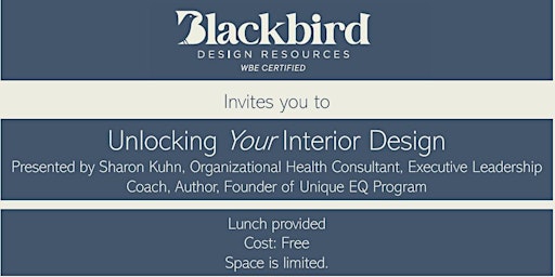 Imagem principal do evento Unlocking YOUR Interior Design