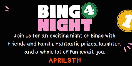 Bingo Night April 9th