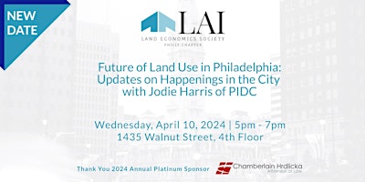 Primaire afbeelding van Future of Land Use in Philadelphia: Updates from PIDC