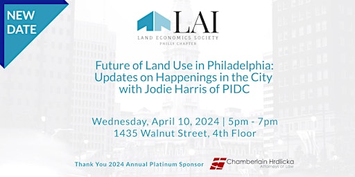 Imagem principal do evento Future of Land Use in Philadelphia: Updates from PIDC