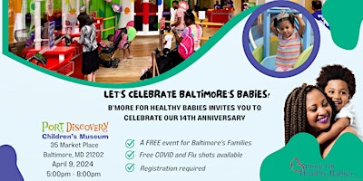 Primaire afbeelding van Let’s Celebrate Baltimore’s Babies!