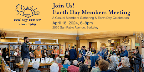 Earth Day Members Meeting