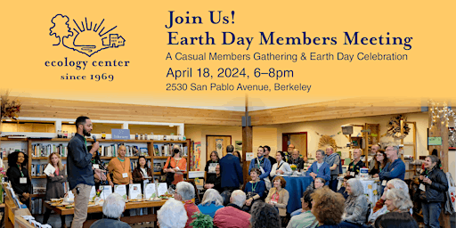 Imagem principal do evento Earth Day Members Meeting