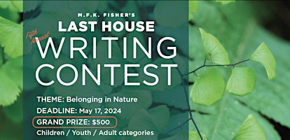 Imagem principal do evento Fifth  Annual Last House Writing Contest for Emerging Writers