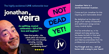 An Audience with Jonathan Veira - Not Dead Yet!