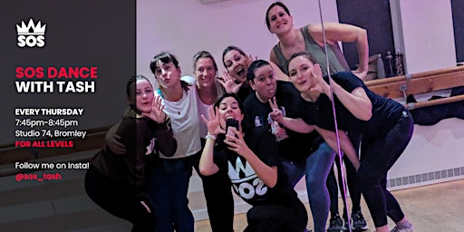 Imagem principal do evento SOS Dance Class with Tash Tyson // Tate McRae - Exes