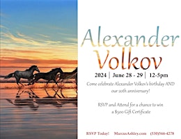 Meet The Artist - Alexander Volkov - June 28 - 29 primary image