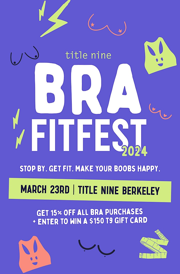 Berkeley Title Nine Fit Fest Tickets, Sat, Mar 23, 2024 at 10:00