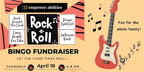 Empower: Abilities Rock n' Roll Bingo Fundraising Event