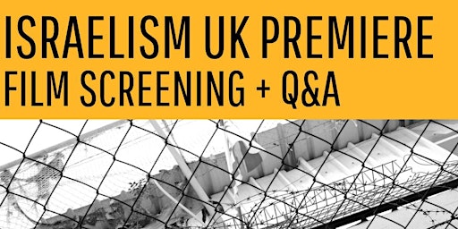 Hauptbild für April 4 Israelism London Screening with Na'amod