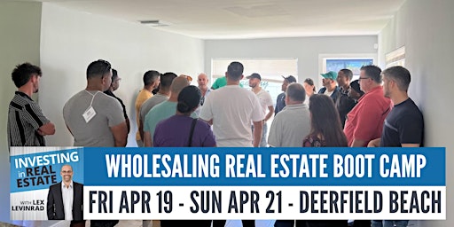 Wholesaling Real Estate Boot Camp primary image