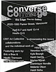 Converse Converge Art Show Opening