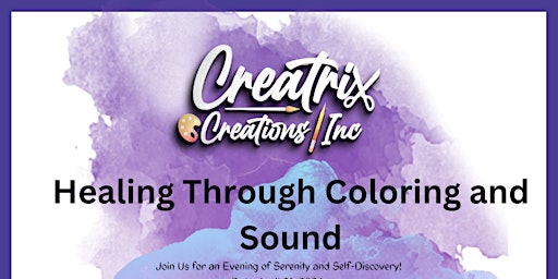 Imagem principal do evento Healing Through Coloring and Sound
