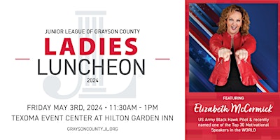 Primaire afbeelding van Junior League of Grayson County's Ladies Luncheon 2024