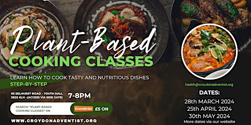 Plant-Based Cooking Classes primary image