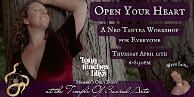 Hauptbild für Open Your Heart - Neo Tantra Workshop