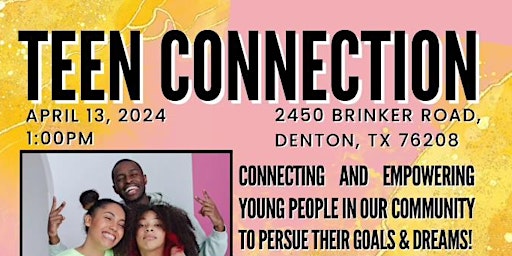 TEEN CONNECTION - FREE EVENT primary image