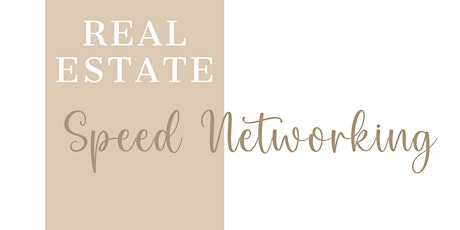 Real Estate Speed Networking