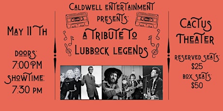 Caldwell Entertainment: A Tribute to Lubbock Legends
