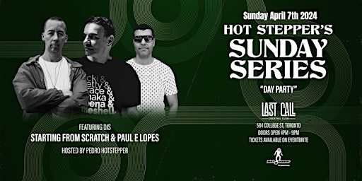 Hauptbild für Hot Stepper's Sunday Series Ep. 03 - Day Party