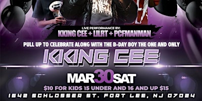 Weontour King Cee in Concert primary image