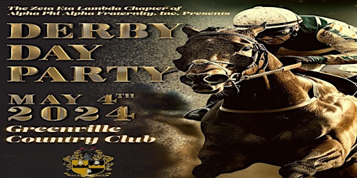 Primaire afbeelding van Annual Zeta Eta Lambda Alpha Derby Day Party & Scholarship Fundraiser