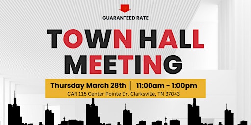 Image principale de Guaranteed Rate's Town Hall Meeting