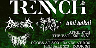 Imagen principal de Trench, Satanic Tea Co., Pridelands, Umi Yokai, Fire to the Grave