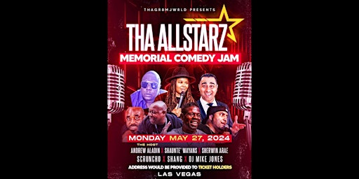 Primaire afbeelding van THA ALLSTARZ: A MEMORIAL CELEBRATION OF COMEDY & MUSIC