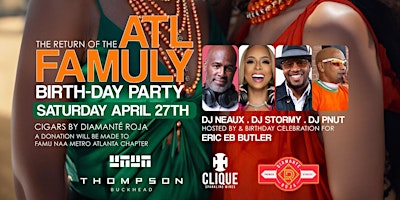 Primaire afbeelding van ATL FAMULY birth-DAY PARTY @ Thompson Buckhead