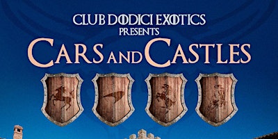 Primaire afbeelding van CARS & CASTLES RALLY -  A Club Dodici Signature Event