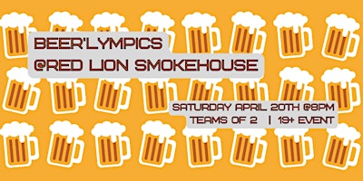 Imagen principal de Beer'lympics at Red Lion Smokehouse