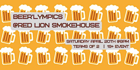 Beer'lympics at Red Lion Smokehouse
