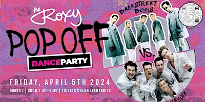 POP OFF Dance Party: Featuring Backstreet Boys  and NSYNC primary image