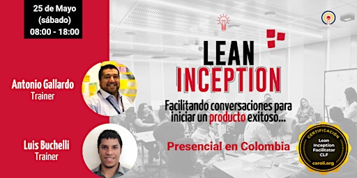 Image principale de Formación Lean Inception Presencial en Colombia