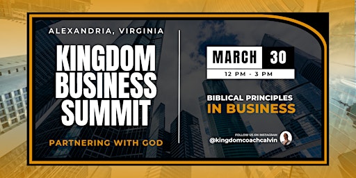 Kingdom Business Summit primary image